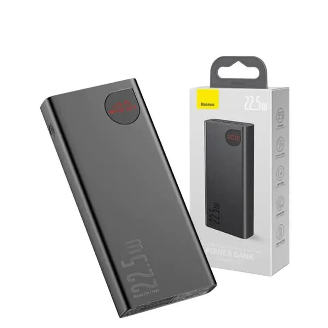 Baseus PPADM20S 20000mAh Adaman Metal 22.5W Fast Charging Power Bank with Digital Display (100% Original)